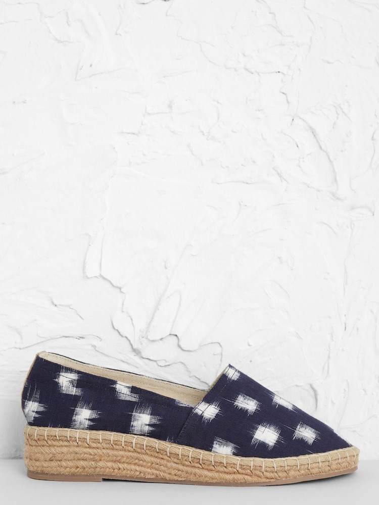 Seasalt Cornwall Blue Pelistry Bay Espadrilles - Image 1 of 5