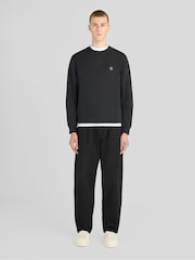 Lyle & Scott Толстовка с круглым вырезом и нашивкой Scott Shield - Изображение 2 3