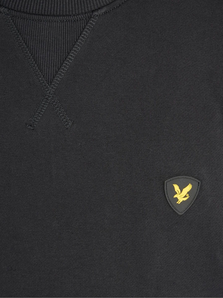 Lyle & Scott Толстовка с круглым вырезом и нашивкой Scott Shield - Изображение 3 3