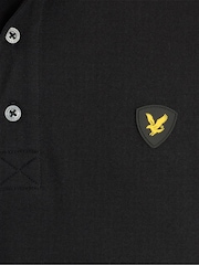 Lyle & Scott Black Shield Badge Polo Shirt - Image 5 of 5