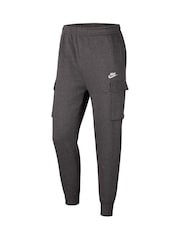 Nike Charcoal Club Cargo Joggers - Image 15 of 16