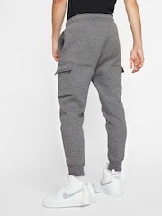 Nike Charcoal Club Cargo Joggers - Image 2 of 16