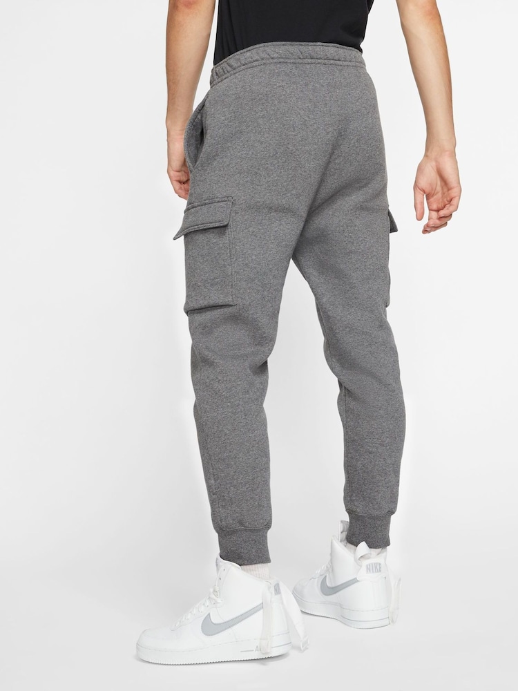 Nike Charcoal Club Cargo Joggers - Image 2 of 16