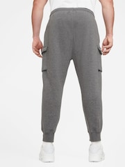 Nike Charcoal Club Cargo Joggers - Image 7 of 16