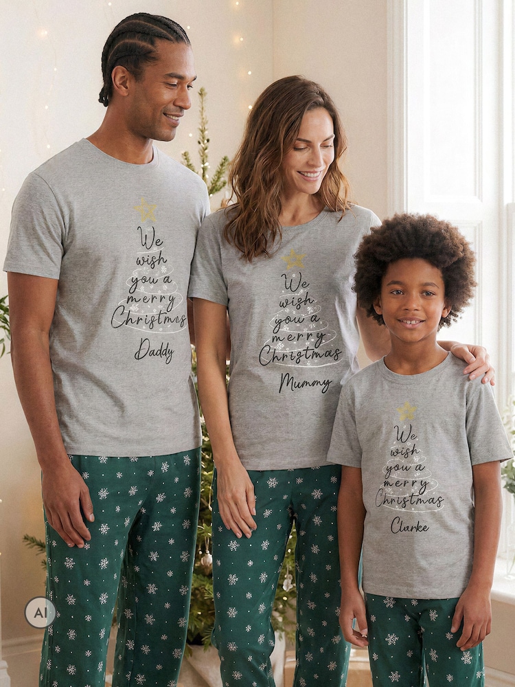 Merry Christmas Pyjamas by Stitch Style - Image 2 of 7 Merry Christmas Pyjamas by Stitch Style - Image 2 of 7