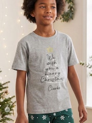 Kids Merry Christmas Pyjamas by Stitch Style - Image 1 of 7