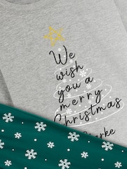 Kids Merry Christmas Pyjamas by Stitch Style - Image 6 of 7