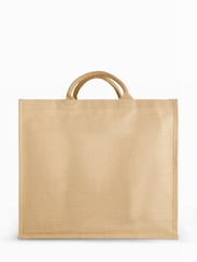 Christmas Tree Jute Shopper Bag by Stitch Style - Image 3 of 5
