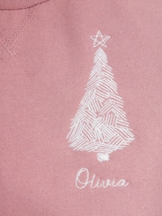 Toddler Christmas Tree Sweatshirt by Dollymix - Image 5 of 5