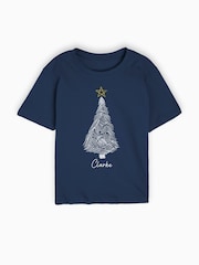 Kids Christmas Tree Pyjamas by Stitch Style - Image 4 of 6