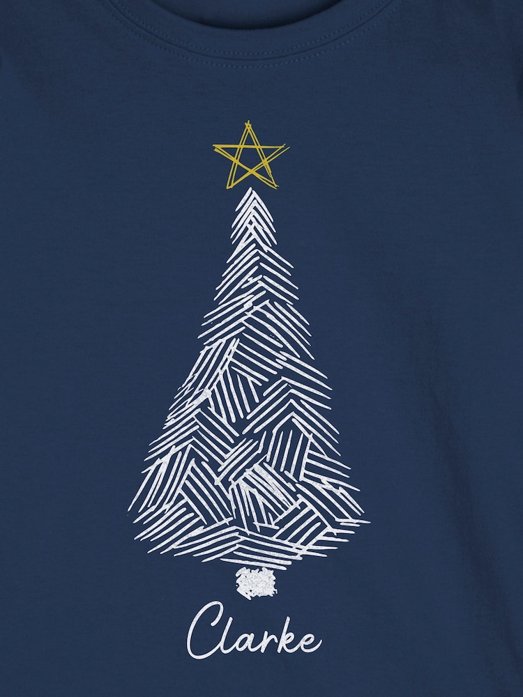Kids Christmas Tree Pyjamas by Stitch Style - Image 6 of 6