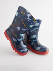 Navy Rocket Wellies - Image 3 of 6
