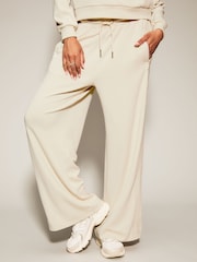 Knickerbox Cream Scuba Wide Leg Trousers - Image 3 of 5