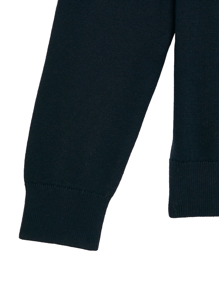 Marineblau/blau - Lyle & Scott Rundhals-Strickpullover für Jungen - Bild 7 von 7