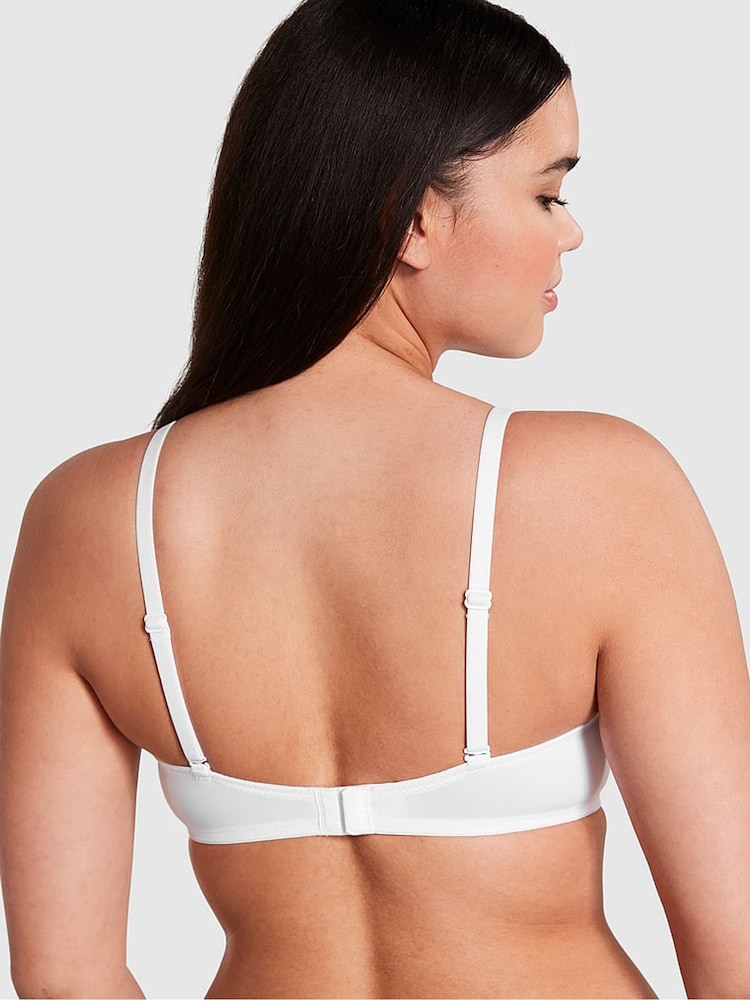 Victoria's Secret PINK White Push Up Bra - Image 2 of 3 Victoria's Secret PINK White Push Up Bra - Image 2 of 3