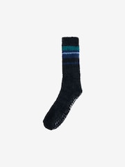 Totes Blue Super Soft Cosy Slipper-Sox Socks 2 pack - Image 6 of 8