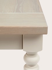 Laura Ashley White Dorset Dining Bench - Image 6 of 6