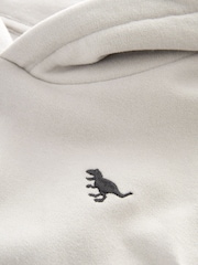 Pale Grey Soft Touch Jersey Hoodie (3mths-7yrs) - Image 3 of 3