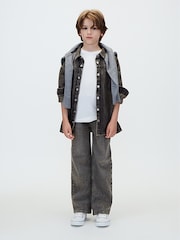 Calvin Klein Onyx Black Skater Jeans - Image 4 of 5