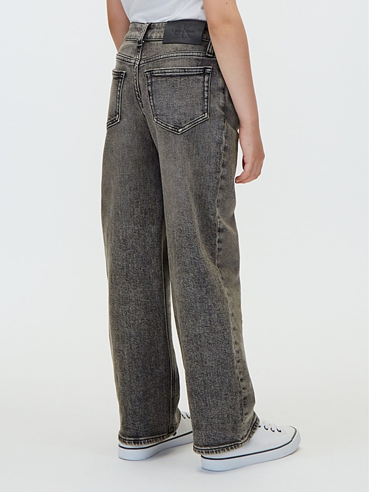 Calvin Klein Onyx Black Skater Jeans - Image 5 of 5 Calvin Klein Onyx Black Skater Jeans - Image 5 of 5