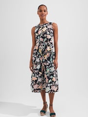 Hobbs Black Petite Emilie Dress - Image 1 of 4