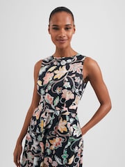 Hobbs Black Petite Emilie Dress - Image 3 of 4