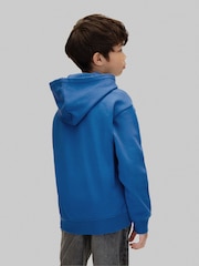 Calvin Klein Blue Logo Hoodie - Image 2 of 5