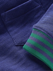 Boden Blue Cosy Mid-Weight T-Shirt - Image 3 of 3