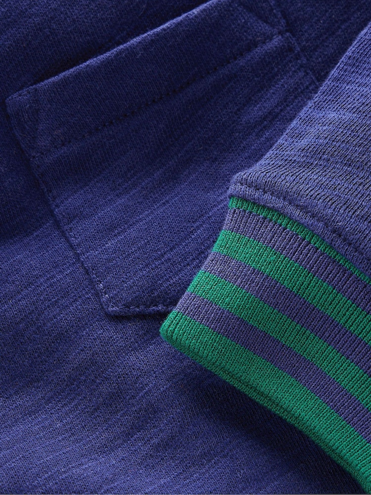 Boden Blue Cosy Mid-Weight T-Shirt - Image 3 of 3