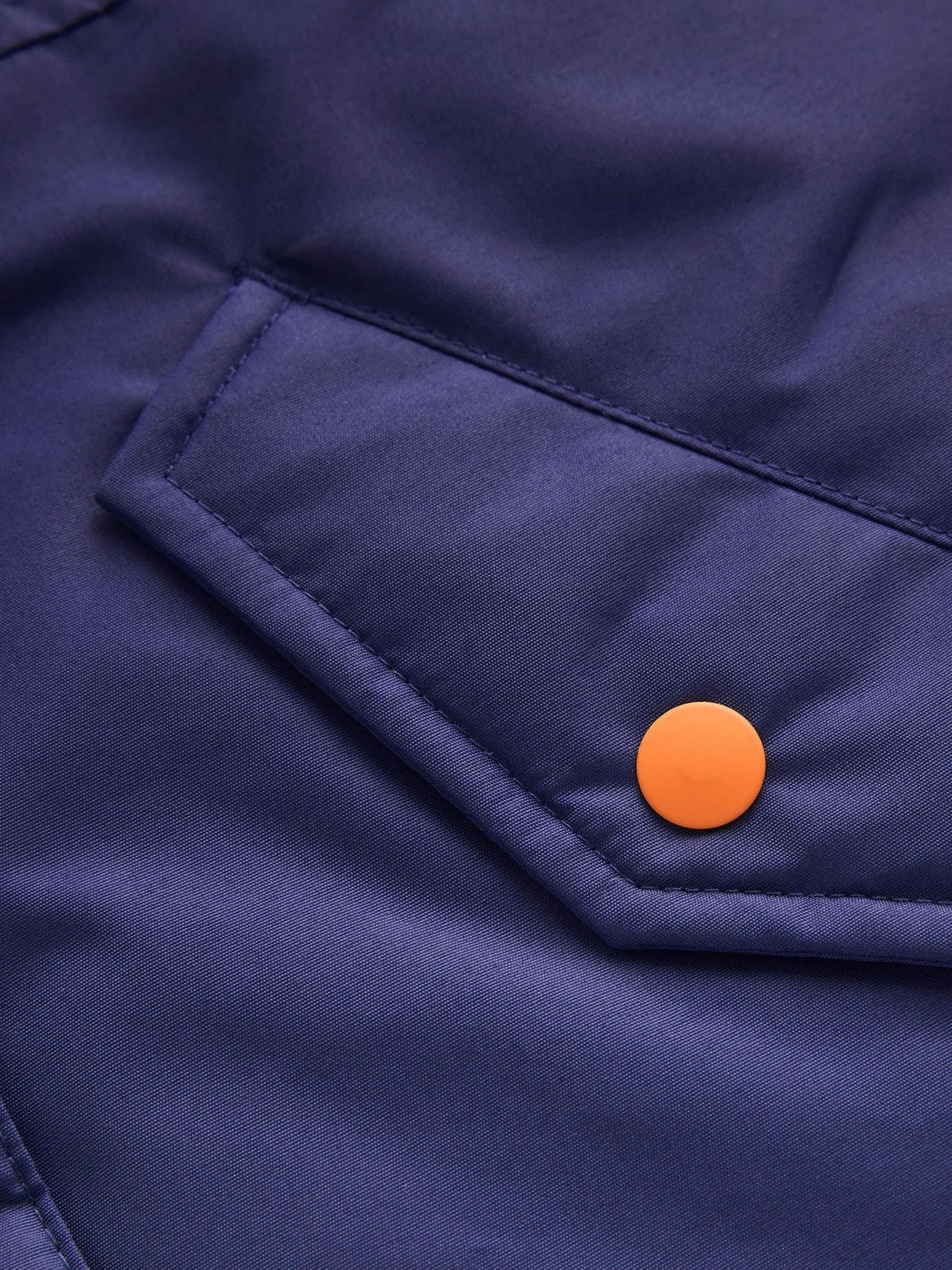 Buy Boden Blue Borg Lined Anorak from the Next UK online shop