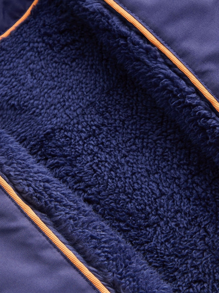 Boden Blue Borg Lined Anorak - Image 5 of 5 Boden Blue Borg Lined Anorak - Image 5 of 5