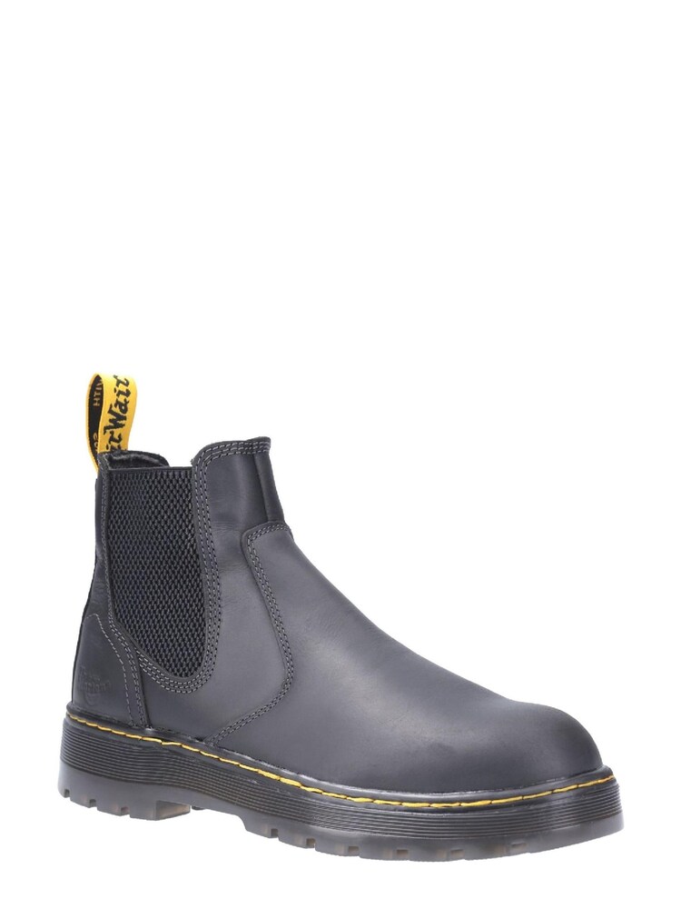 Dr. Martens Black Eaves Sb Elasticated Safety Boots - Image 2 of 4 Dr. Martens Black Eaves Sb Elasticated Safety Boots - Image 2 of 4