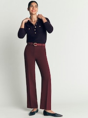 Boden Blue Marianne Merino Wool Jumper - Image 4 of 5