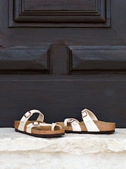 перламутрово-білий - Birkenstock Босоніжки Mayari Birko Flor - Image 2 of 7