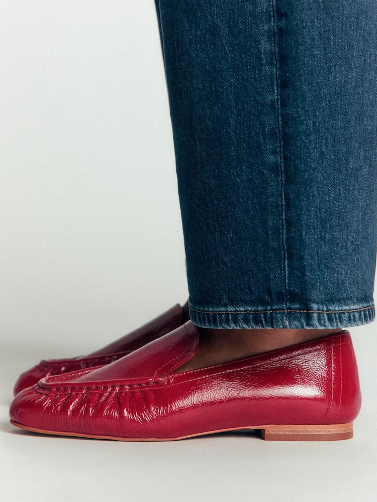 Boden Red Dinah Everyday Flexi Loafers - Image 1 of 5