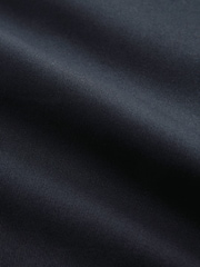 Navy Blue Straight Fit 100% Cotton Chino Trousers - Image 10 of 10