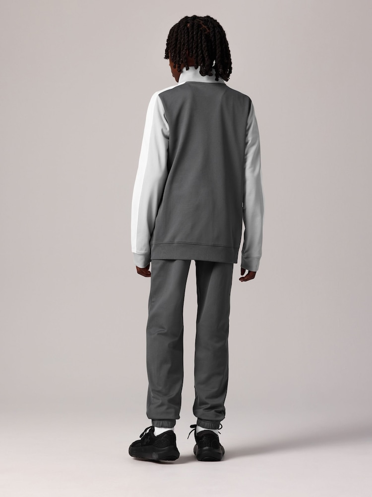 Gris - Chándal de punto colour block de niño de Under Armour - Imagen 2 de 12