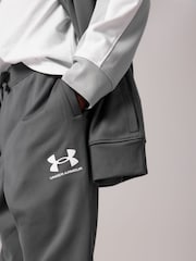 Gris - Chándal de punto colour block de niño de Under Armour - Imagen 9 de 12