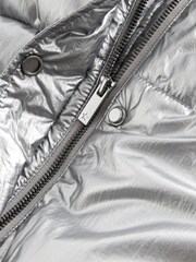 Mint Velvet Silver Padded Jacket - Image 8 of 8