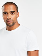 White Regular Fit 100% Cotton Underwear T-Shirts 5 Pack - Image 5 of 5