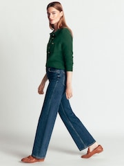 Boden Green Marianne Merino Wool Jumper - Image 4 of 6
