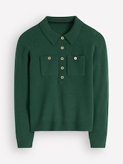 Boden Green Marianne Merino Wool Jumper - Image 5 of 6