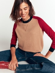Boden Meg Raglan qollu jumper - 5şəkildən 1 şəkil