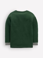 Boden Green Cosy Mid-Weight T-Shirt - Image 2 of 3