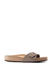Birkenstock Mocha Madrid Nubuck Sandals - Image 2 of 5