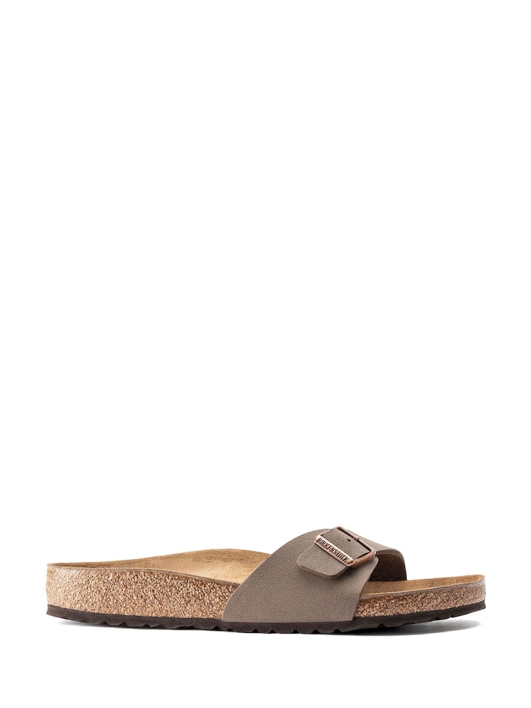Birkenstock Mocha Madrid Nubuck Sandals - Image 2 of 5