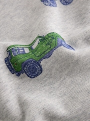 Boden Grey Everyday Printed Sweatshirt - Image 3 of 3