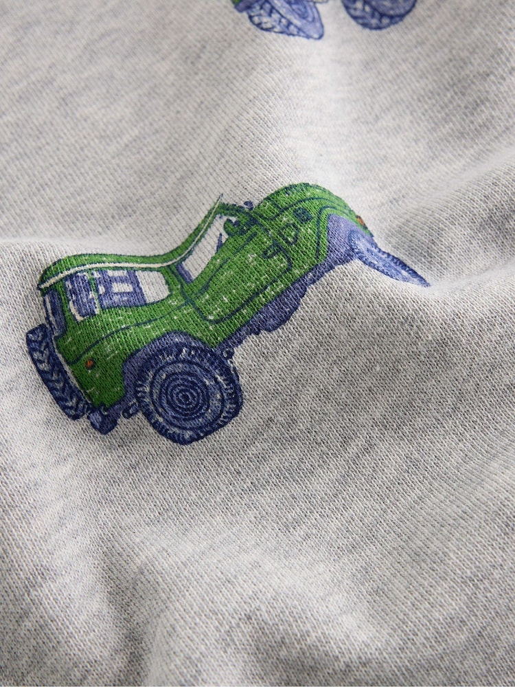 Boden Grey Everyday Printed Sweatshirt - Image 3 of 3 Boden Grey Everyday Printed Sweatshirt - Image 3 of 3