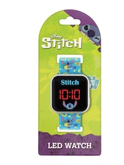 Peers Hardy Blue Disney Lilo and Stitch Character Print Strap LED Watch - Image 3 of 3