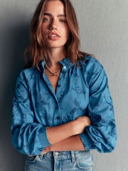 Хлопковый топ с оборками Boden Erica - Изображение 1 5